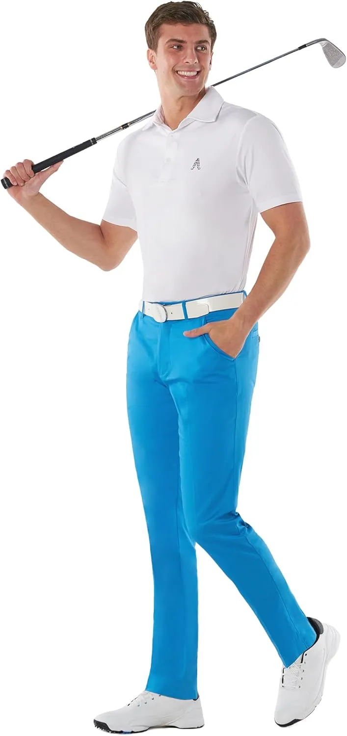 Royal & Awesome Men's Golf Pants, Golf Pants Men Stretch Relaxed Fit