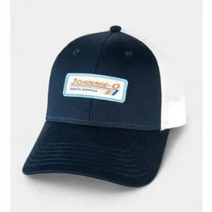 RPM Logo Trucker Hat in Navy by Johnnie-O