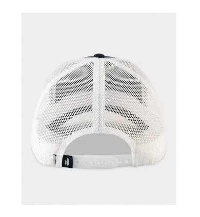 RPM Logo Trucker Hat in Navy by Johnnie-O