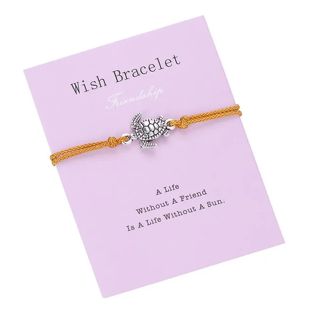 Save Sea Turtle Jewelry | Sea Turtle Friendship Bracelet