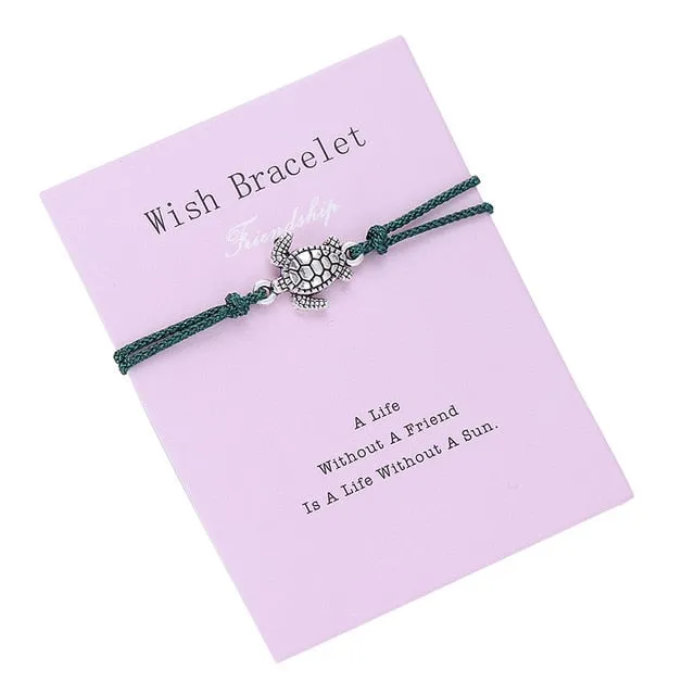 Save Sea Turtle Jewelry | Sea Turtle Friendship Bracelet