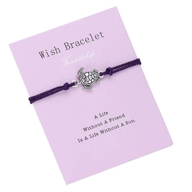 Save Sea Turtle Jewelry | Sea Turtle Friendship Bracelet