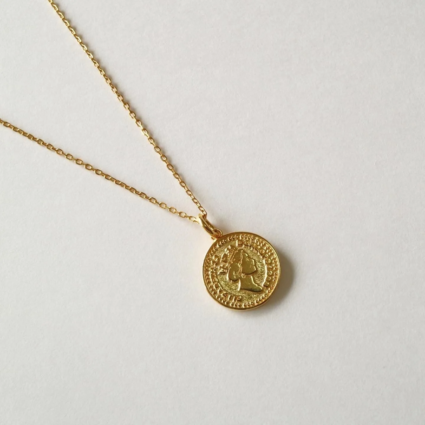 Silver925 Coin Necklace N016