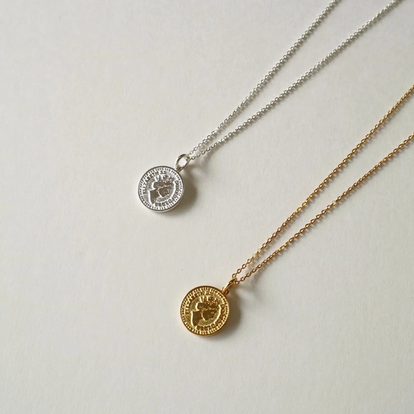 Silver925 Coin Necklace N016