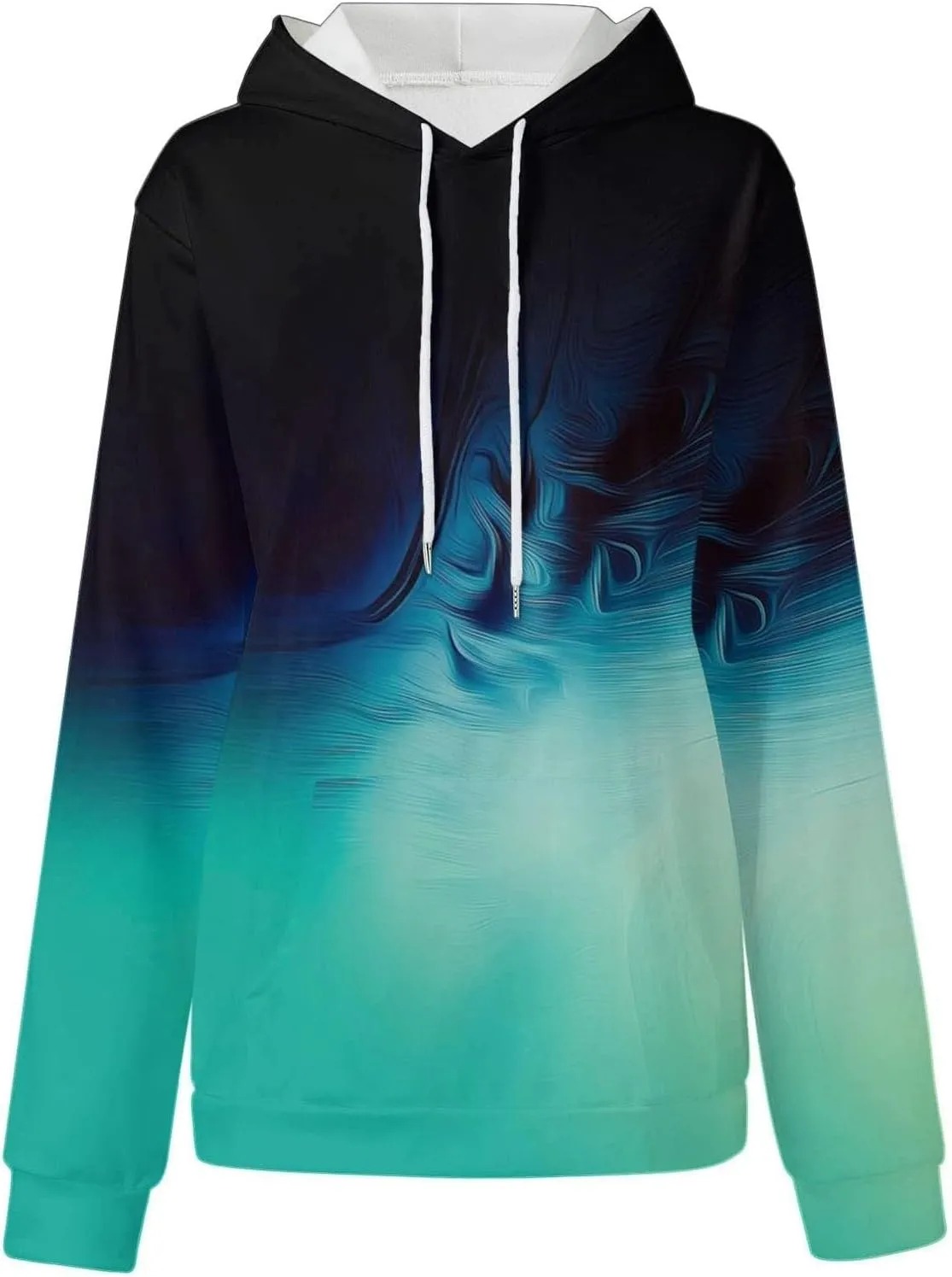 slqdgmryz Oversized Hoodies for Women Plus Size Drawstring Graphic Hoodie Loose Preppy Sweatshirt with Pocket Womens Pullover
