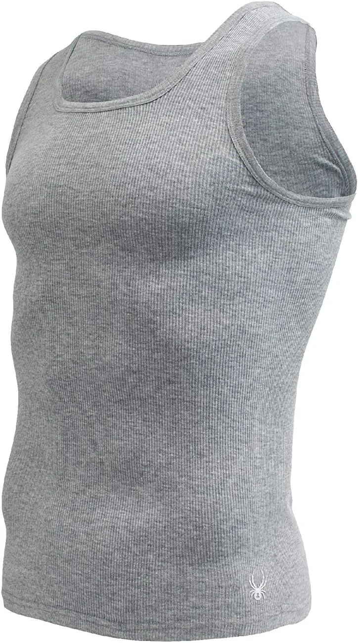 Spyder Mens Pro Cotton Pro Stretch Tank Tops A Shirts