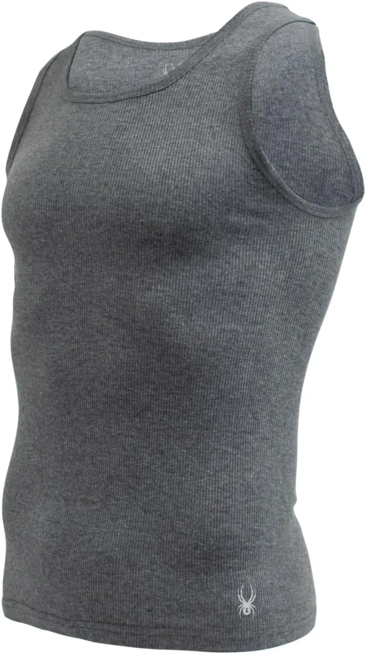 Spyder Mens Pro Cotton Pro Stretch Tank Tops A Shirts
