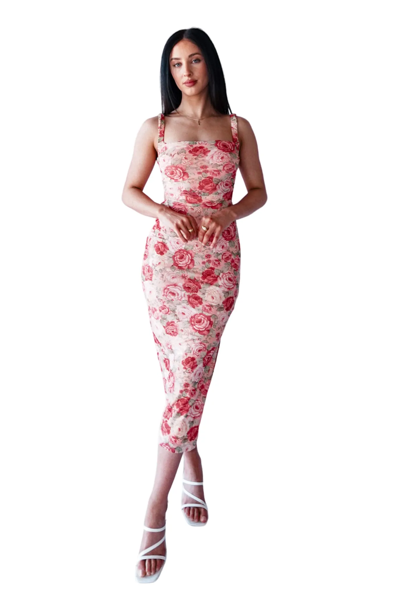 Sterling Floral Midi Dress