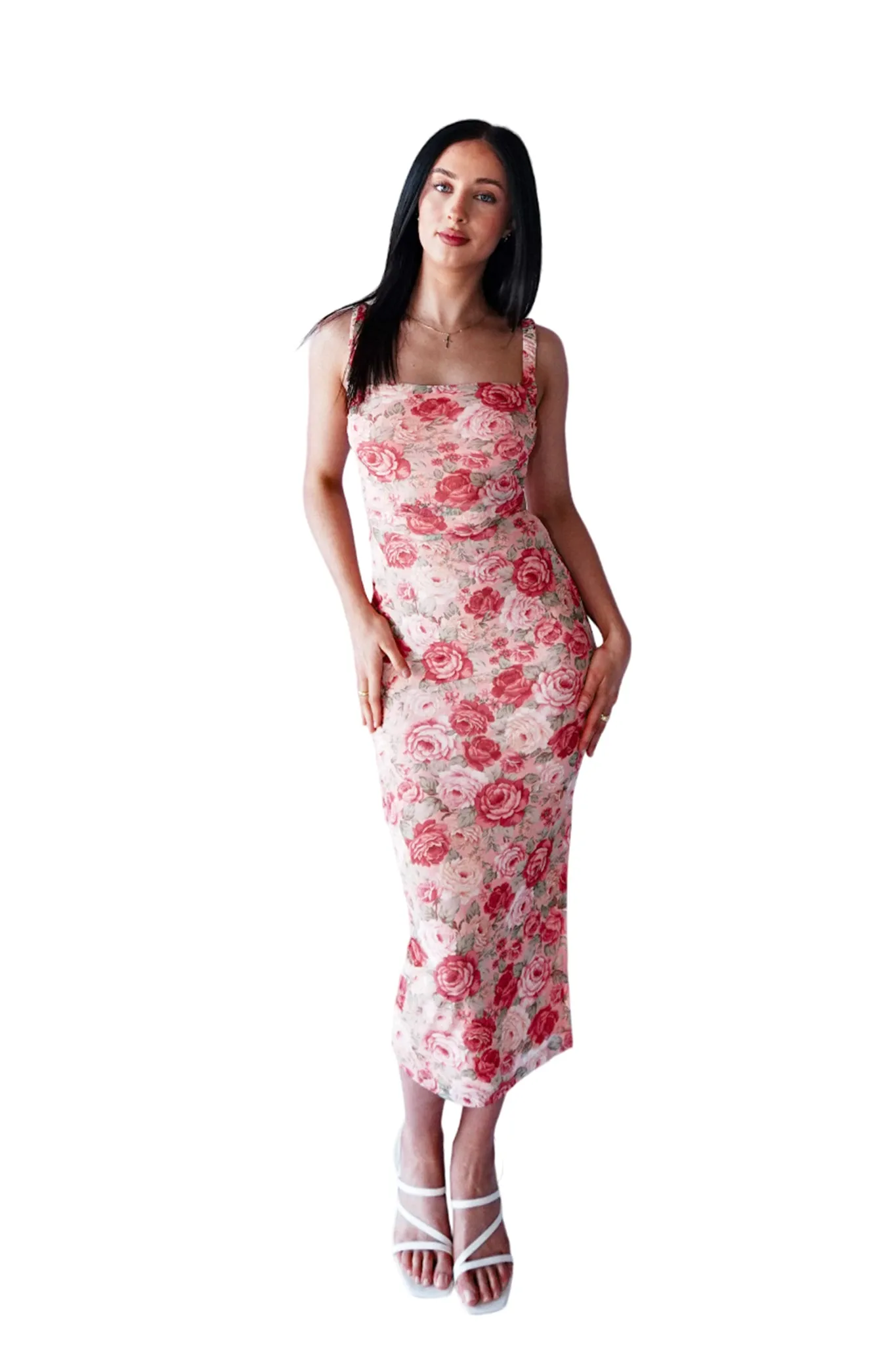 Sterling Floral Midi Dress