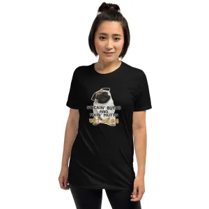 Stickin' butts and fixin' mutts vet tech Unisex T-shirt