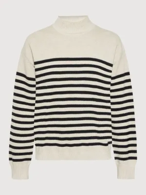 Stripe Woman LongSleeve | Knowledge Cotton Apparel