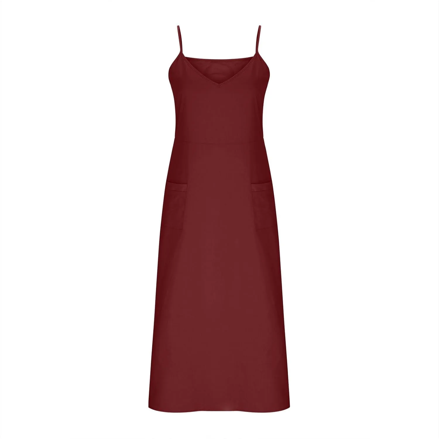Summer Dresses for Women 2025 Spring Plus Size Linen Maxi Dress Sleeveless Crewneck Sundress Outfits Clothes