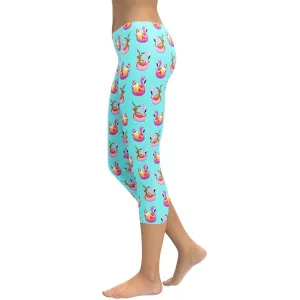 Summer Vibe Christmas Capris