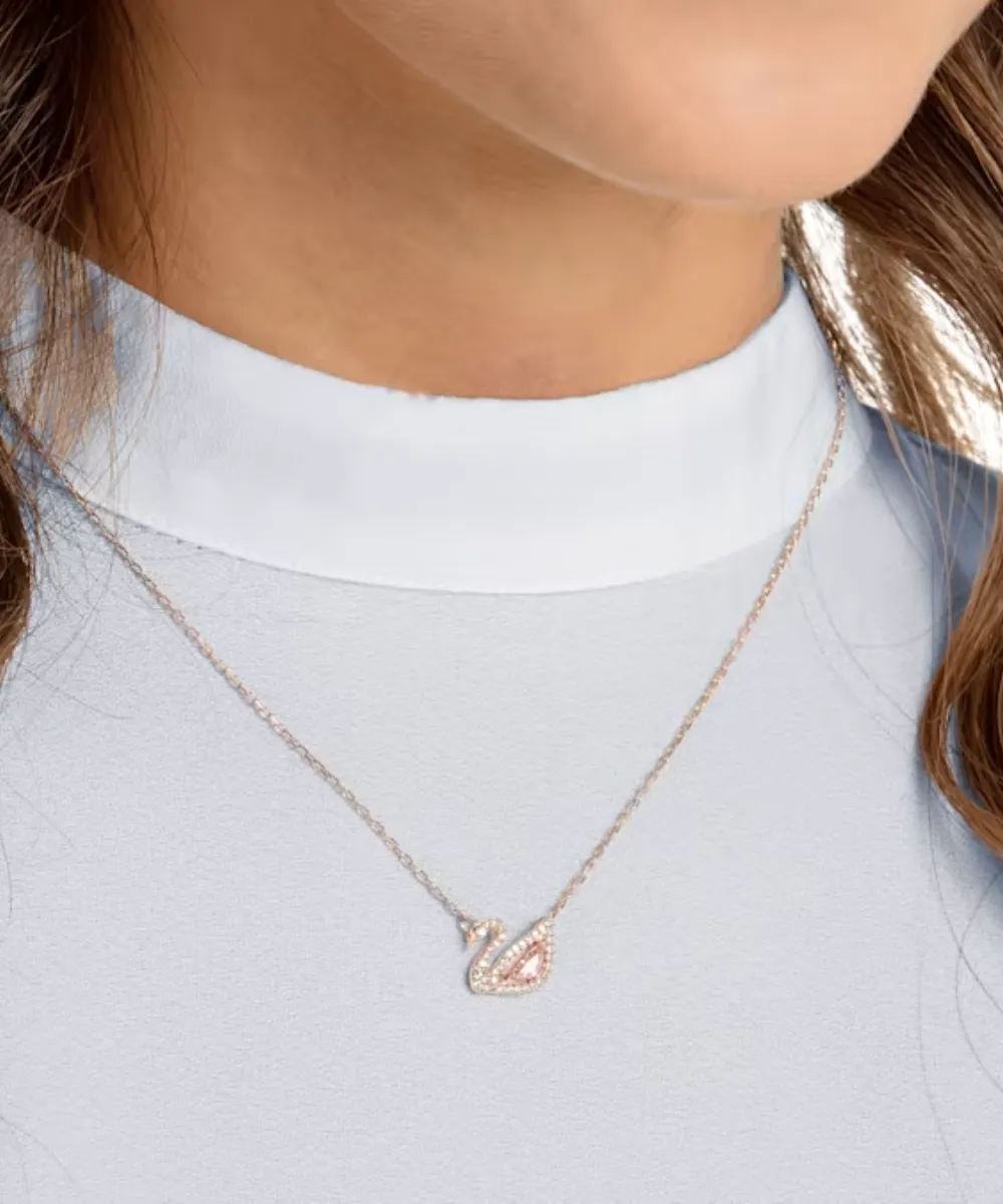 SWAROVSKI DAZZLING SWAN NECKLACE