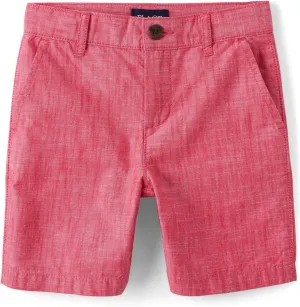 The Children's Place Boys' Textured Chino Shorts