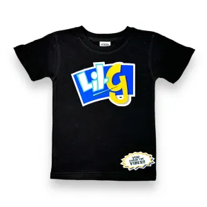 The Juice T-shirt (Black-Aqua)