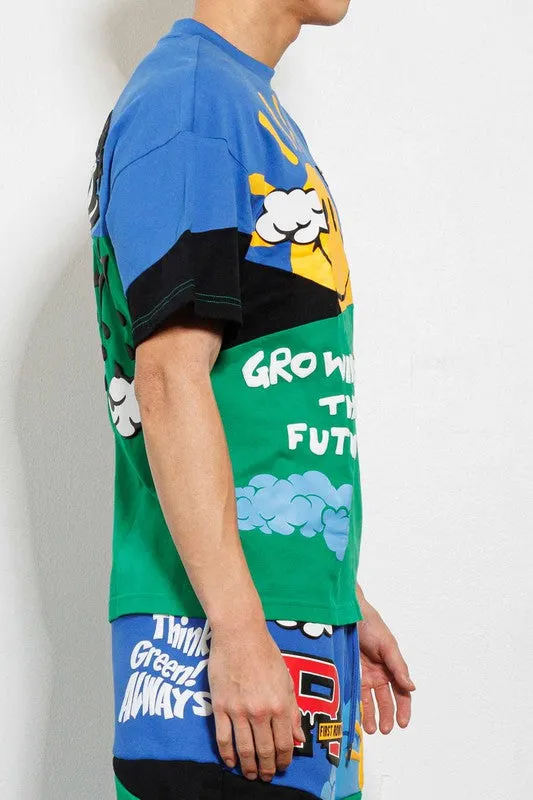Think Green Cut & Sew Graphic Tee