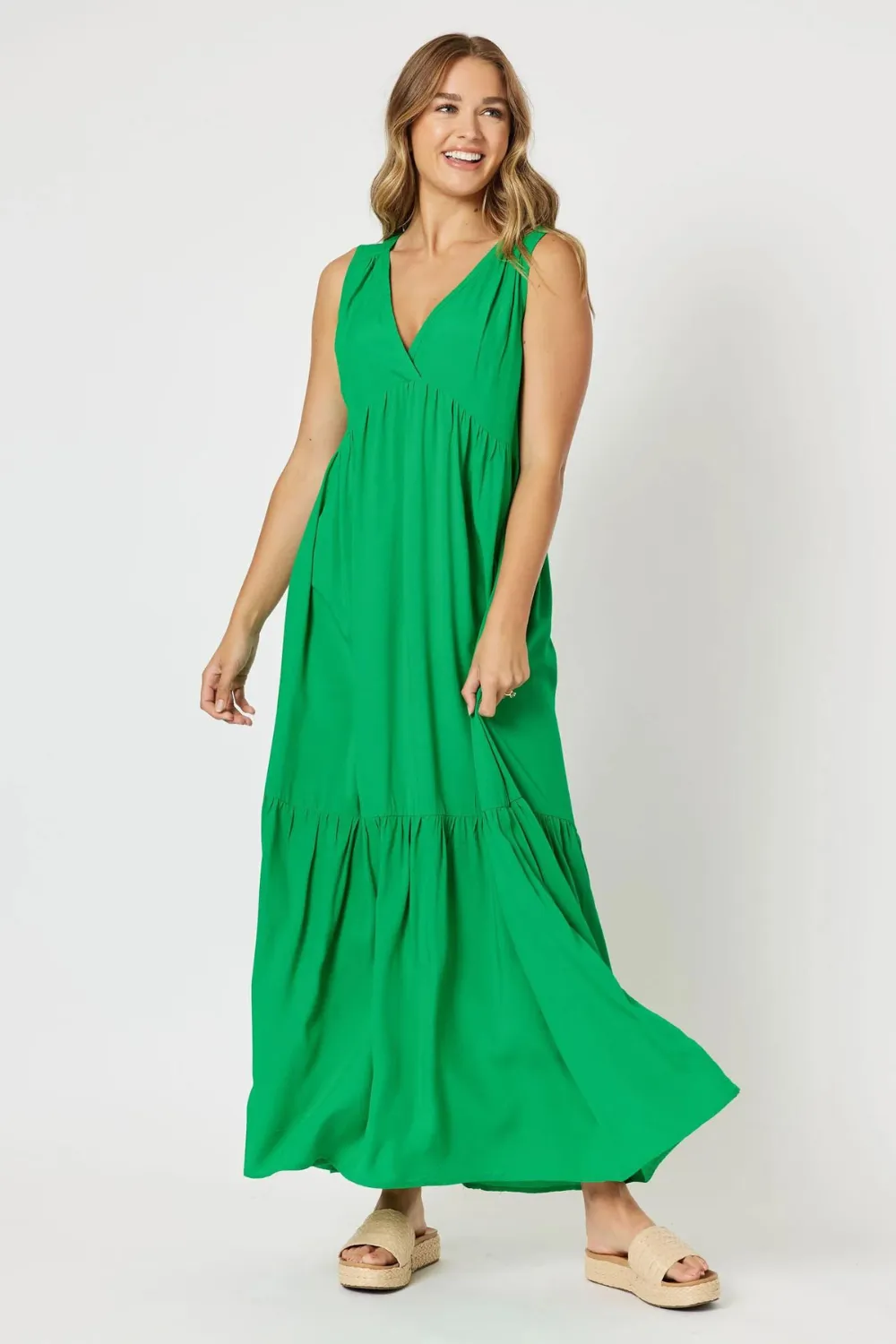 Threadz Hamilton Dress - Green