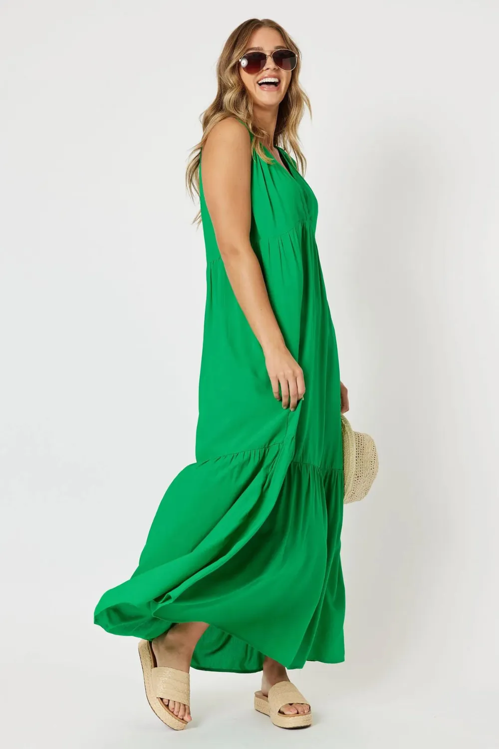 Threadz Hamilton Dress - Green