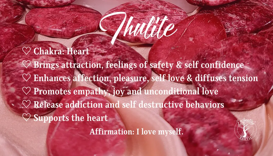 Thulite Nugget Bracelet (High Quality) for Attraction, Joy and Self Love