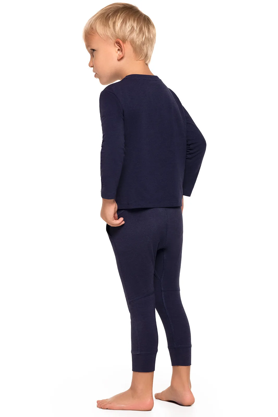 Toddler Coco Plum Everyday Long Sleeve T-Shirt | Navy