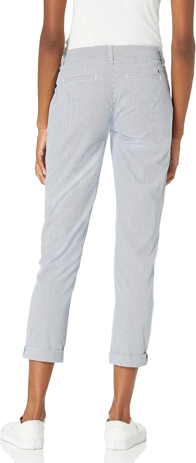 Tommy Hilfiger Relaxed Fit Hampton Chino Pant Standard and Plus Size Women's