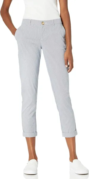 Tommy Hilfiger Relaxed Fit Hampton Chino Pant Standard and Plus Size Women's