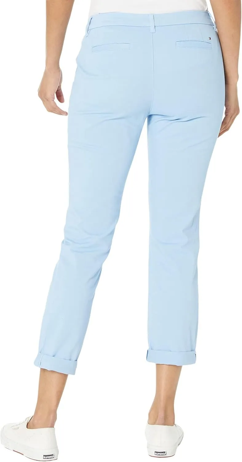 Tommy Hilfiger Relaxed Fit Hampton Chino Pant Standard and Plus Size Women's