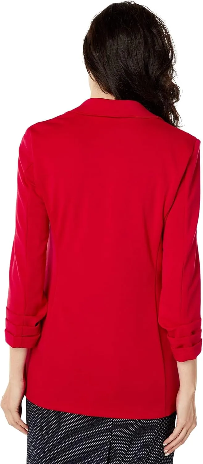 Tommy Hilfiger Women's Blazer  Business Jacket with Flattering Fit and Single-Button Closure