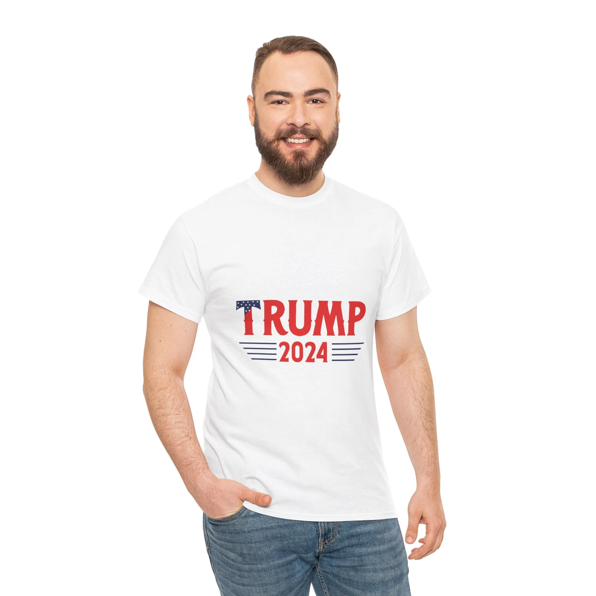 Trump 2024 (2) - Unisex Heavy Cotton Tee
