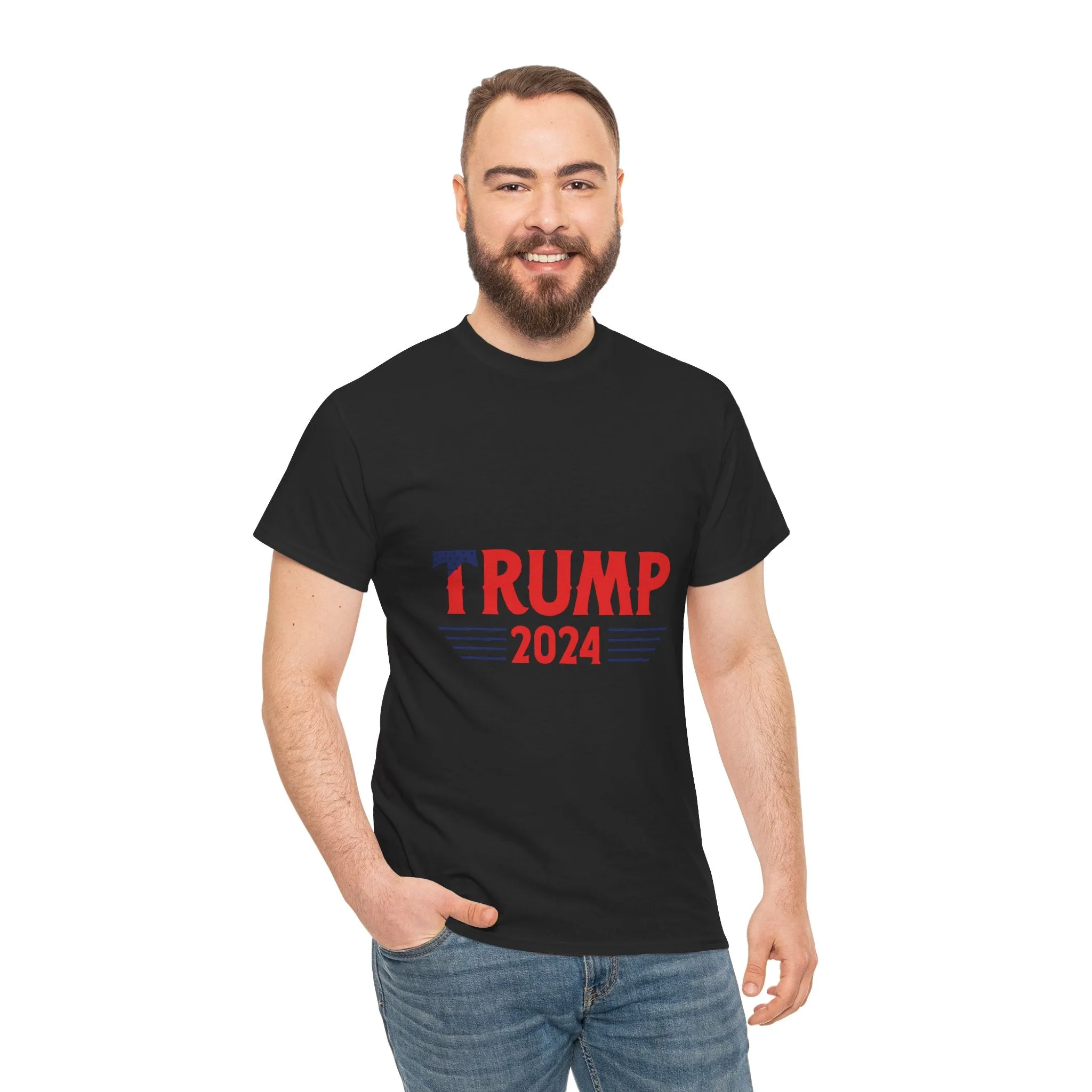 Trump 2024 (2) - Unisex Heavy Cotton Tee