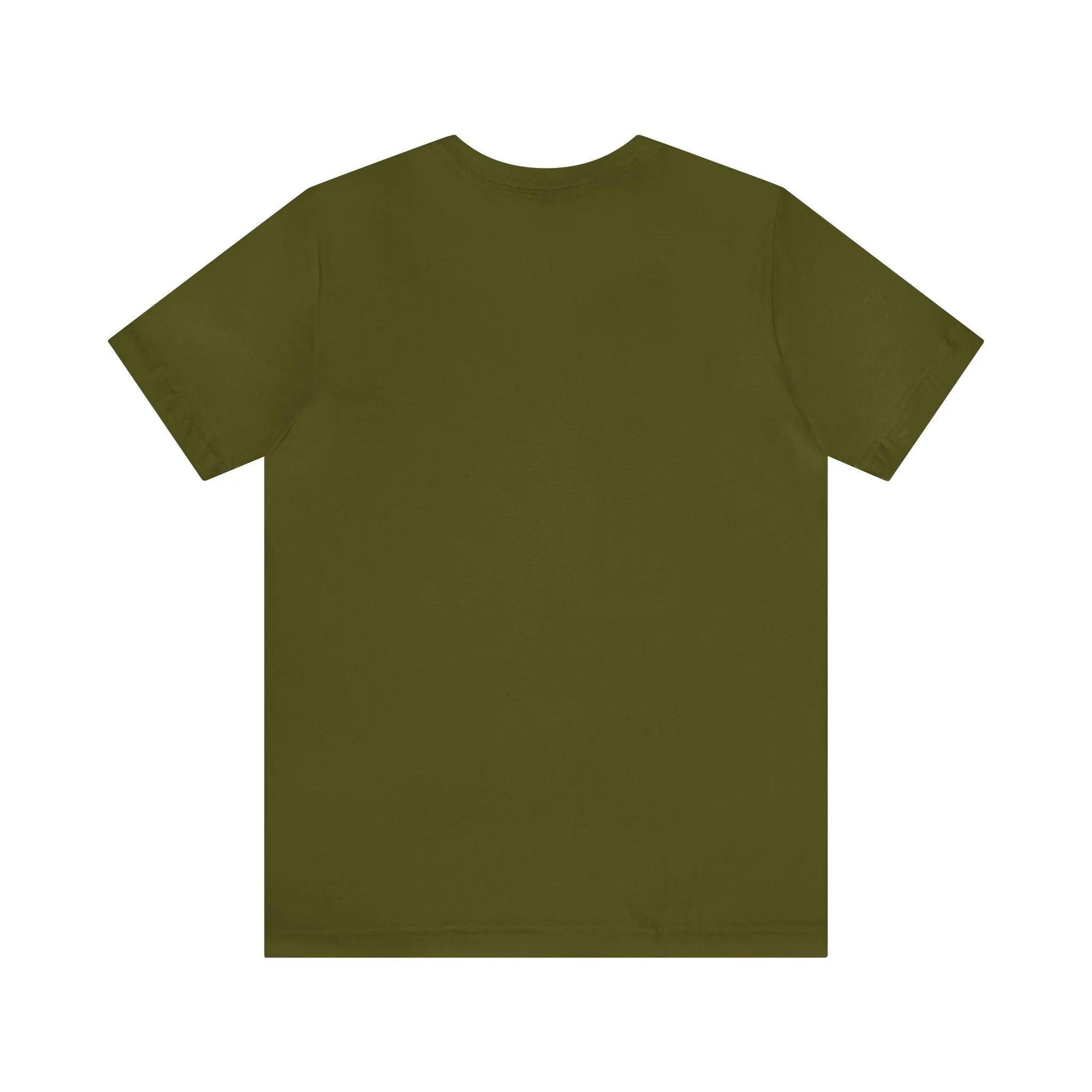 Unisex Jersey Short Sleeve Olive Green T Shirt