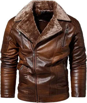usnsm Bomber Jacket Men Leather,B3 Bomber Sheepskin Shearling Leather Jacket Aviator Fighter Pilots Winter Fur Jacket