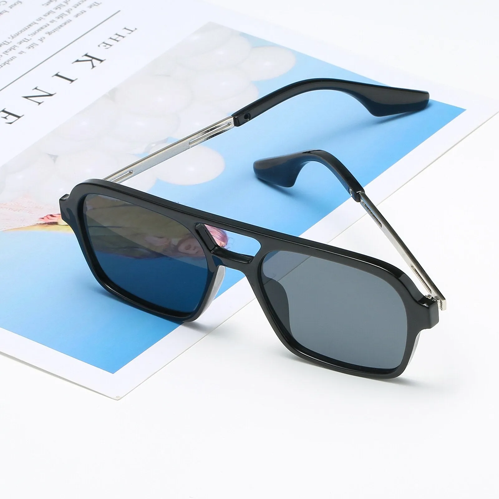 UV Protection Modern Ava Sunglasses for Stylish Eye Safety