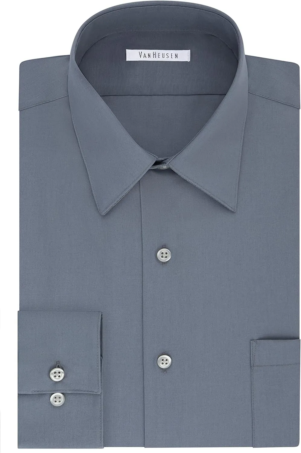 Van Heusen Men's BIG FIT Dress Shirts Poplin (Big and Tall)