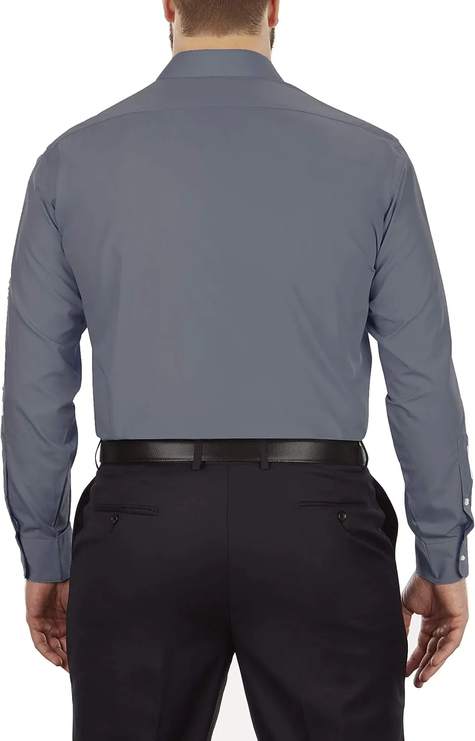 Van Heusen Men's BIG FIT Dress Shirts Poplin (Big and Tall)
