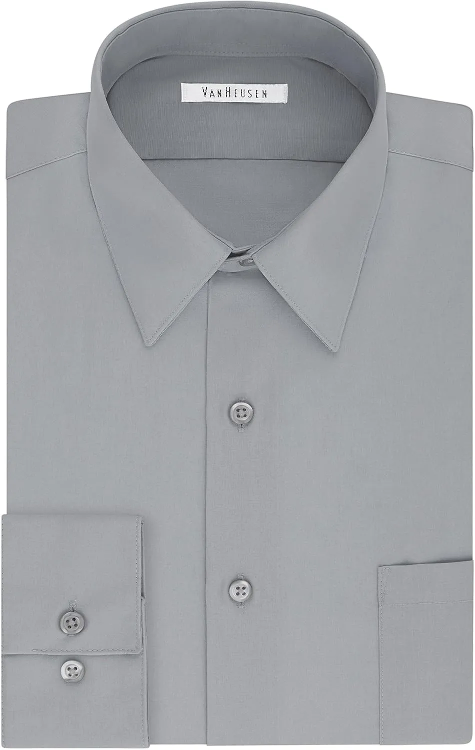 Van Heusen Men's BIG FIT Dress Shirts Poplin (Big and Tall)