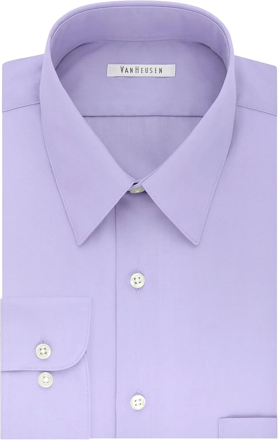 Van Heusen Men's BIG FIT Dress Shirts Poplin (Big and Tall)