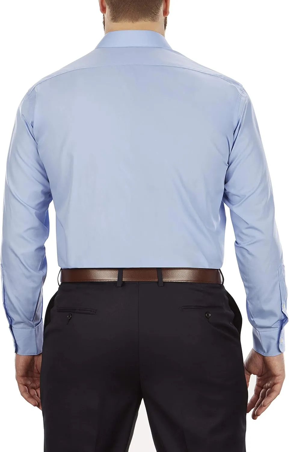 Van Heusen Men's BIG FIT Dress Shirts Poplin (Big and Tall)