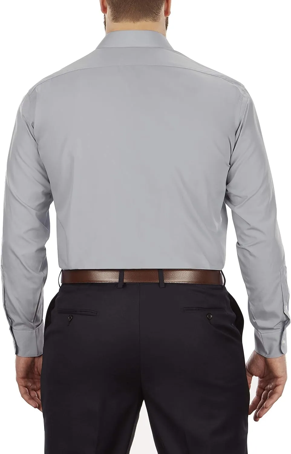 Van Heusen Men's BIG FIT Dress Shirts Poplin (Big and Tall)