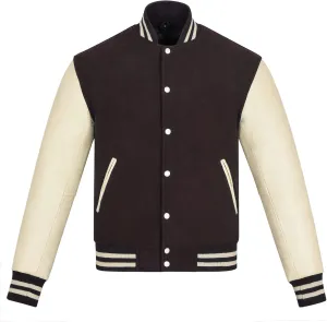 Varsity Jacket Baseball Letterman Jacket Wool and Leather Premium Quality Unisex Basketball Jacket