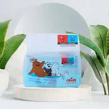 We Bare Bears Collection Wet Wipes (1 Wipe* 30 Packs)