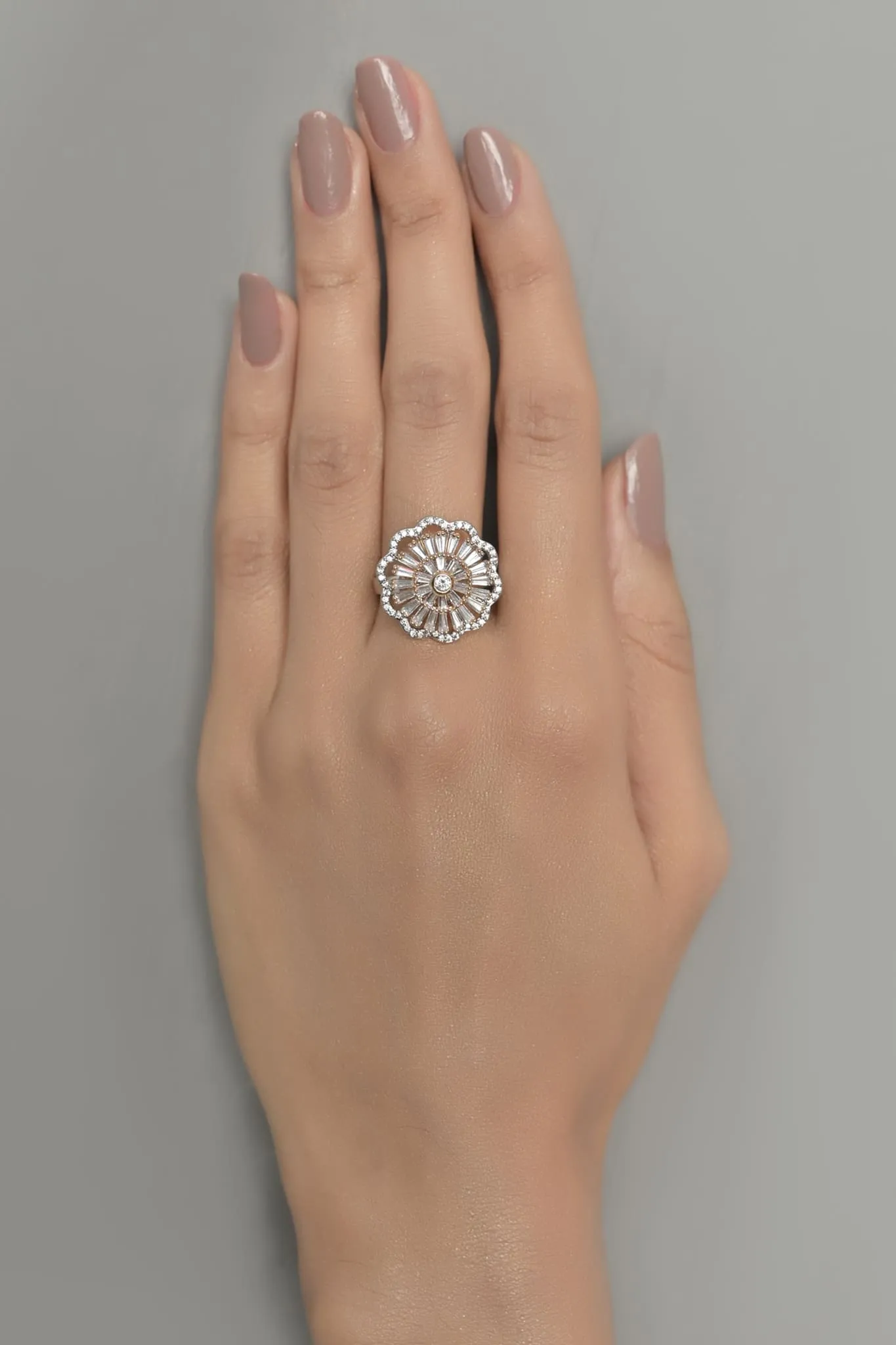 Whimsical Ring Vol-01-OLJ-305-Silver