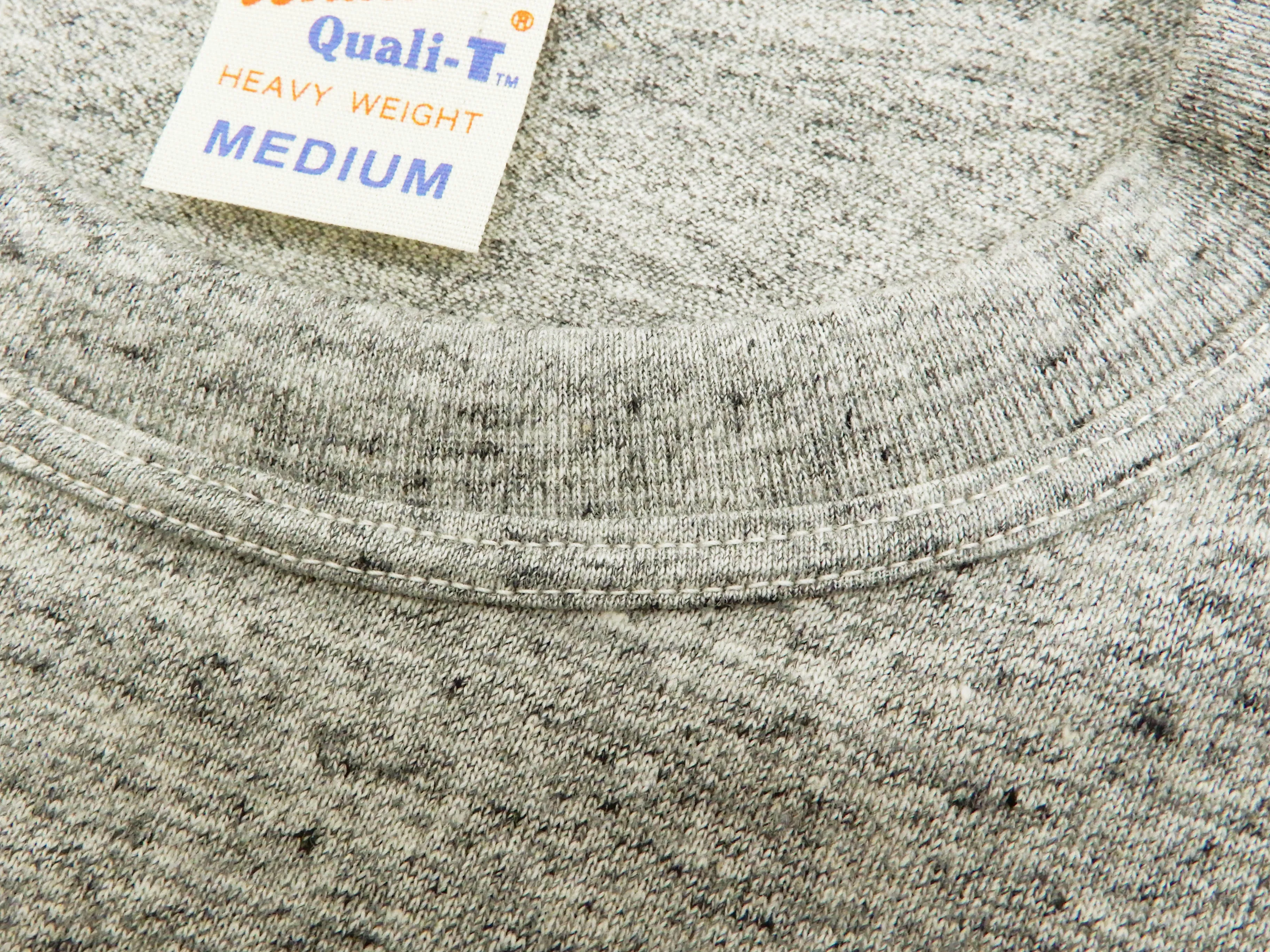 Whitesville 2-Pack T-shirts Men's Plain Short Sleeve Loopwheeled Tees by Toyo Enterprises WV73544 113 Heather-Gray