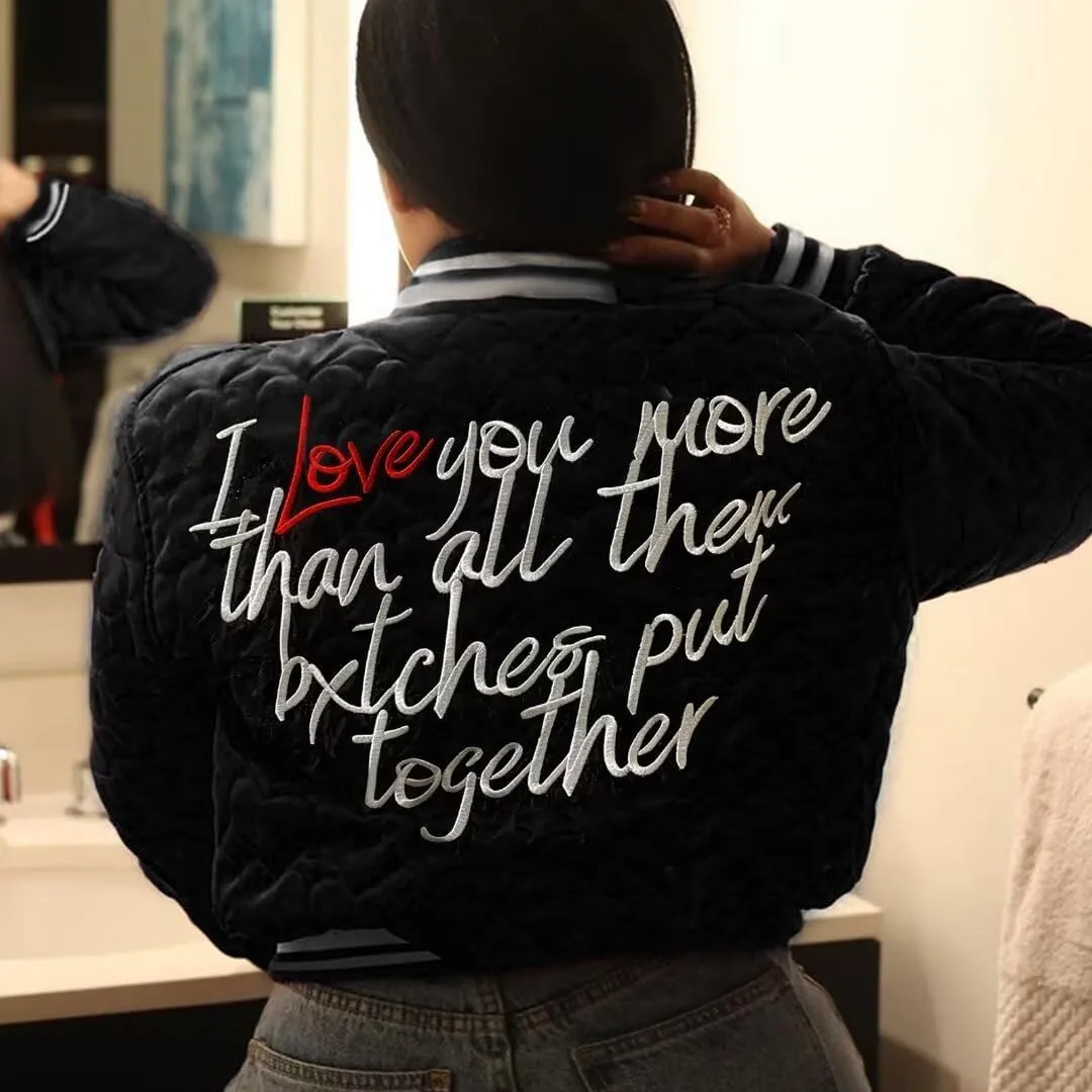 Women's Baseball Varsity Jacket Cropped Bomber Quilted Jackets Vintage Casual Lightweight Crop Top Coat