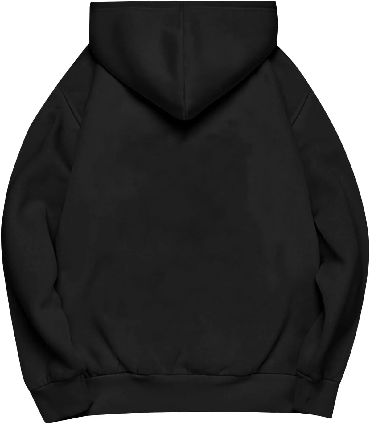 Womens Hoodies Pullover Fleece Lined Oversized Hooded Sweatshirts Teen Girls Sweaters Y2k Hoodie with Pockets