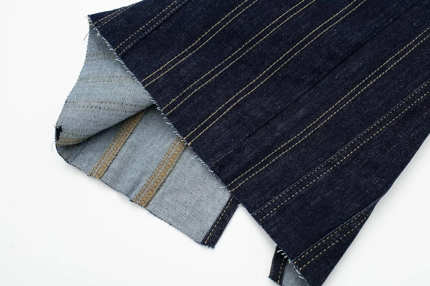 Women's Niche Waistband Slimming midi Denim Dress Casual Denim Long Skirt Autumn Denim Skirt