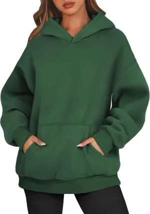 Womens Oversized Hoodies Sweatshirts Hooded Fleece Pullover Tops Casual Comfy Fall Fashion Outfits Clothes 2024
