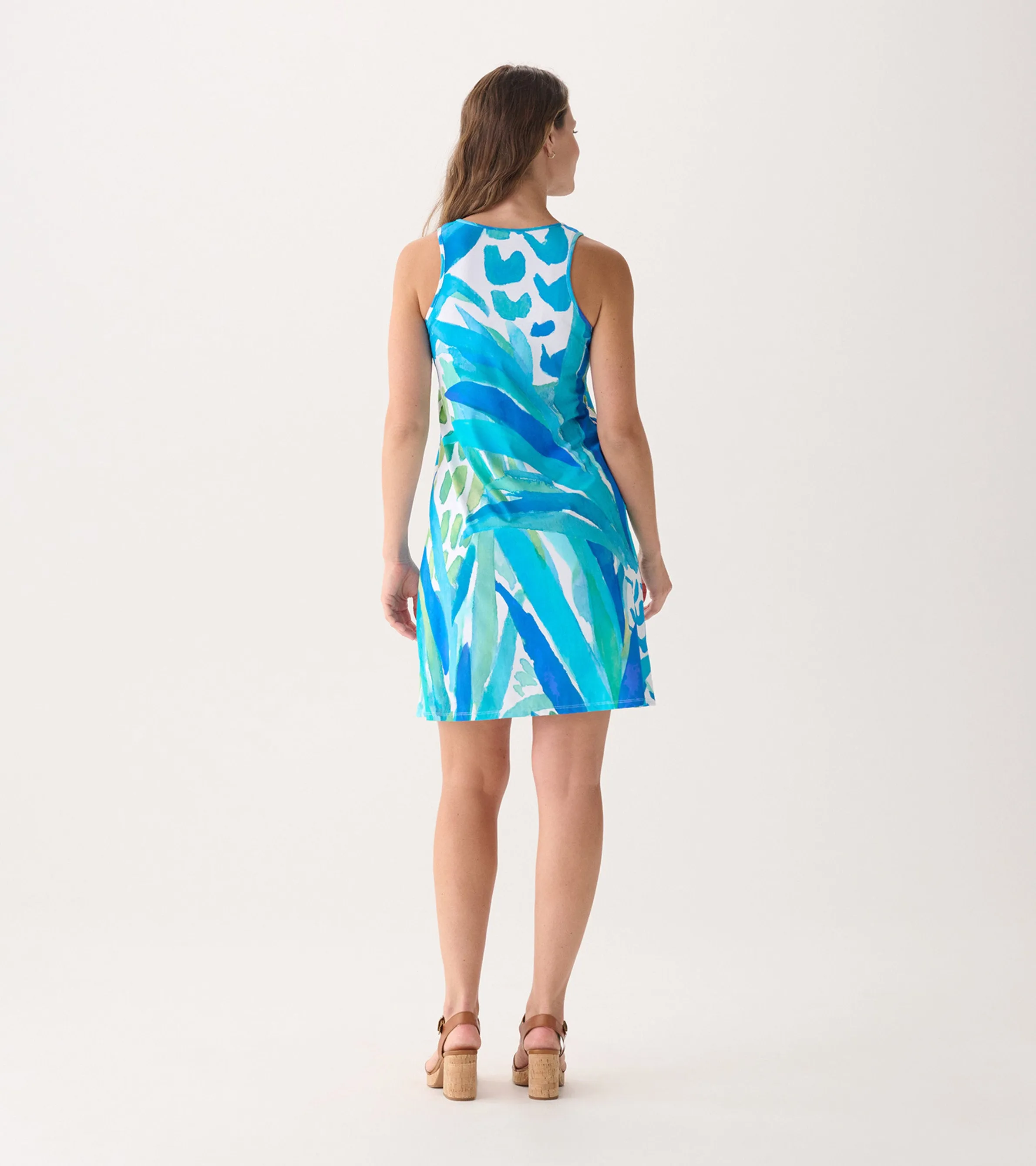 Women's Painted Pineapple Summer Dress