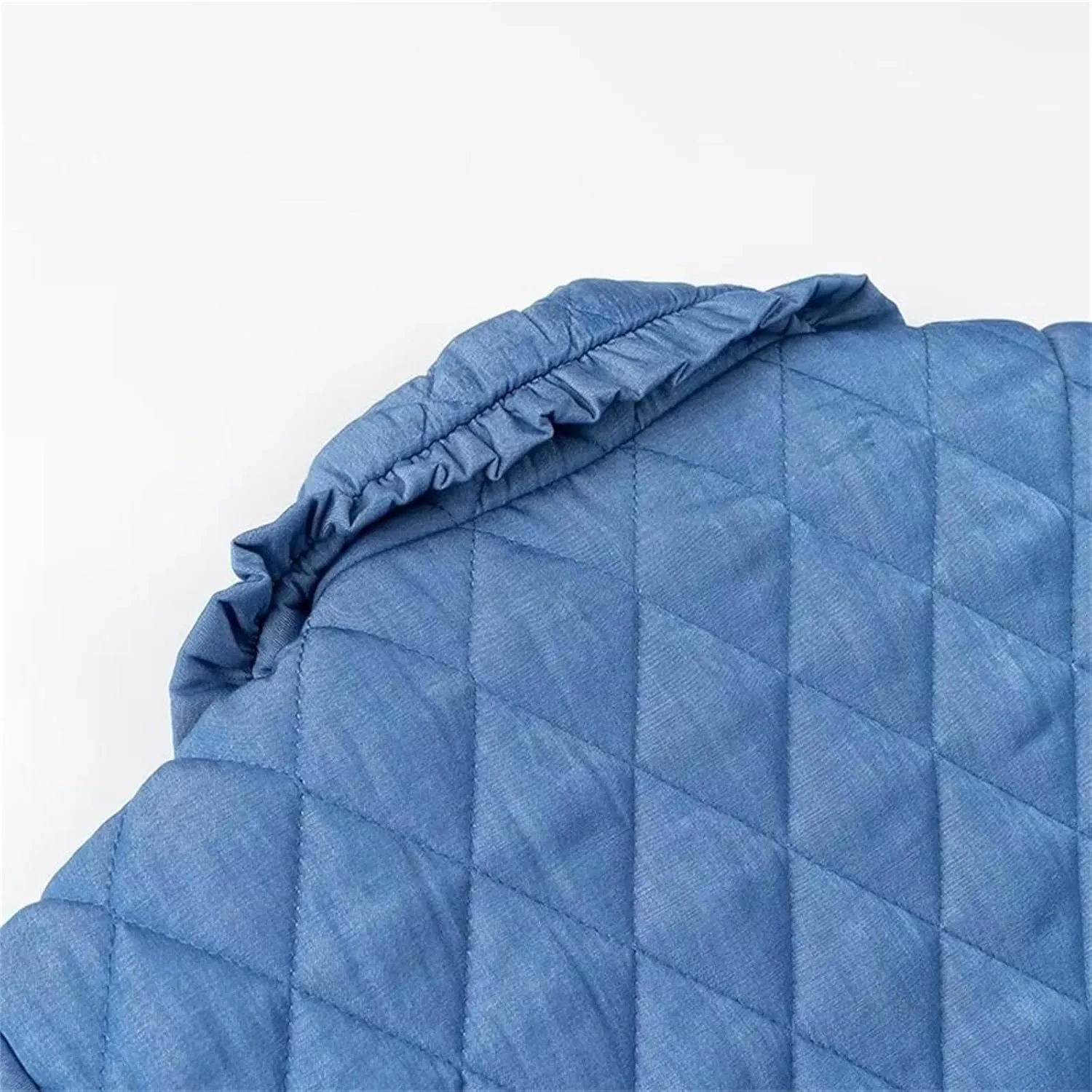 Women's Quilted Lightweight Jackets Bow Tie Front Cropped Jacket Winter Doll Collar Cropped Cotton Padded Coat Jacket